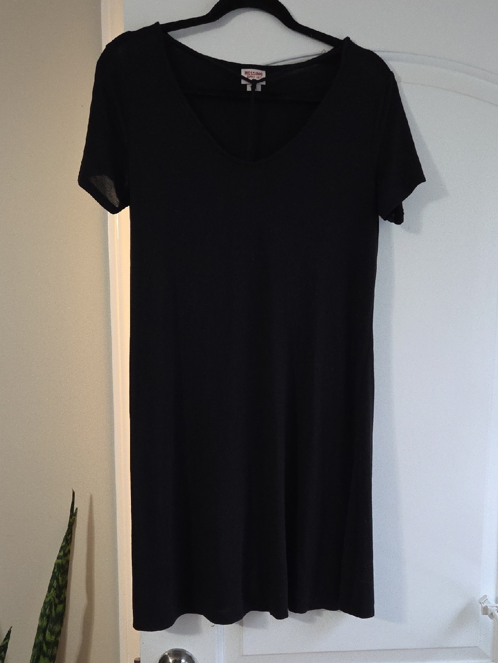 Mossimo Supply Co. Black Top with Red Logo Tag